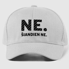 Kepuraitė Ne., pelenų kaina ir informacija | Originalios kepurės | pigu.lt