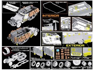 Конструктор Dragon - IDF M3 Halftrack, 1/35, 3569 цена и информация | Dragon Товары для детей и младенцев | pigu.lt