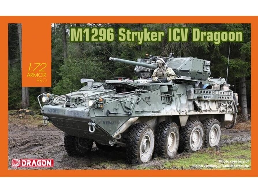 Konstruktorius Dragon M1296 Stryker ICV Dragoon, 1/72, 7686 цена и информация | Konstruktoriai ir kaladėlės | pigu.lt