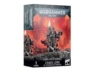 Конструктор Chaos Space Marine, Sorcerer Lord in Terminator Armour, 43-12 цена и информация | Конструкторы и кубики | pigu.lt