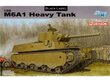 Konstruktorius Dragon M6A1 Heavy Tank, 1/35, 6789 kaina ir informacija | Konstruktoriai ir kaladėlės | pigu.lt