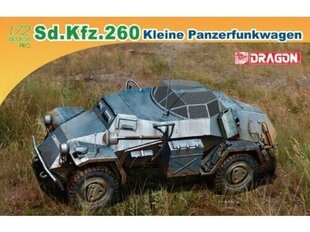 Конструктор Dragon - Kleine Panzerfunkwagen Sd.Kfz. 260, 1/72, 7446 цена и информация | Конструкторы и кубики | pigu.lt