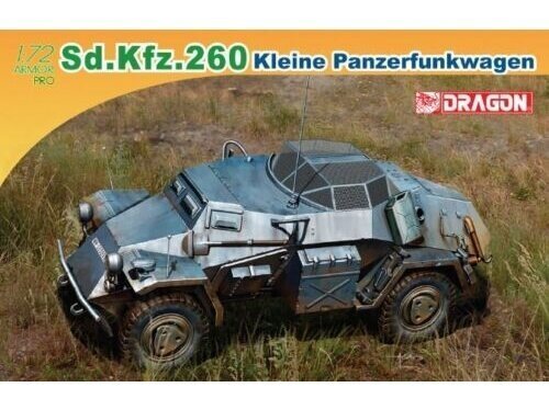 Konstruktorius Dragon Kleine Panzerfunkwagen Sd.Kfz. 260, 1/72, 7446 kaina ir informacija | Konstruktoriai ir kaladėlės | pigu.lt