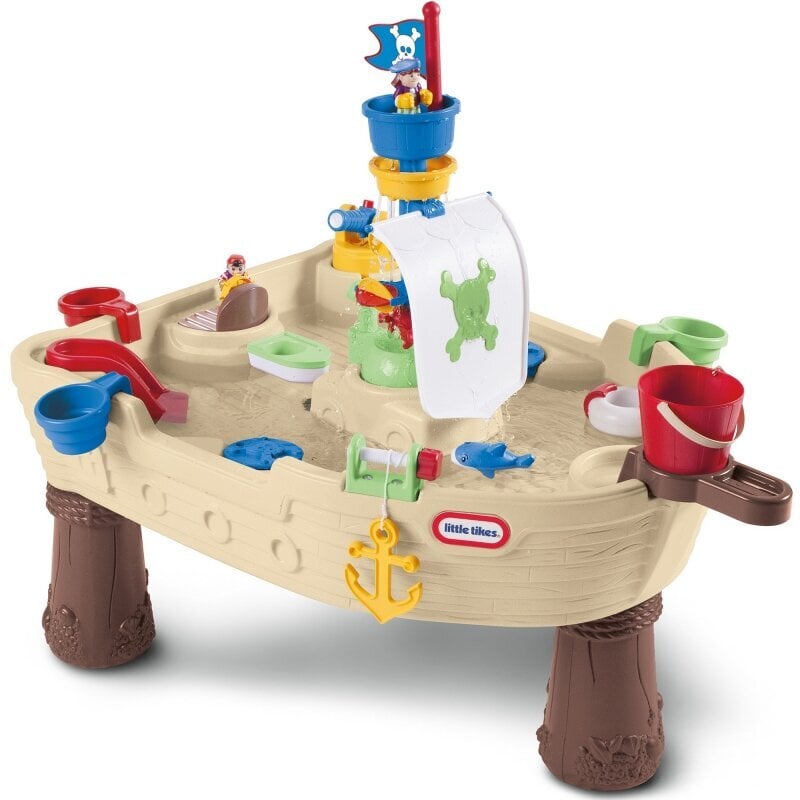 Vandens ir smėlio žaidimų stalas Little Tikes Piratai kaina ir informacija | Vandens, smėlio ir paplūdimio žaislai | pigu.lt