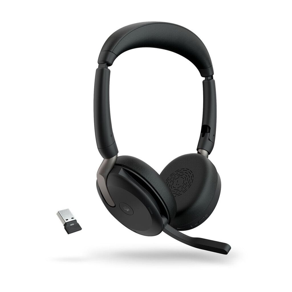 Jabra Evolve2 65 Flex Black kaina ir informacija | Ausinės | pigu.lt