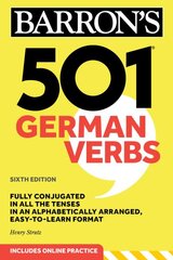 501 German Verbs, Sixth Edition Sixth Edition kaina ir informacija | Užsienio kalbos mokomoji medžiaga | pigu.lt