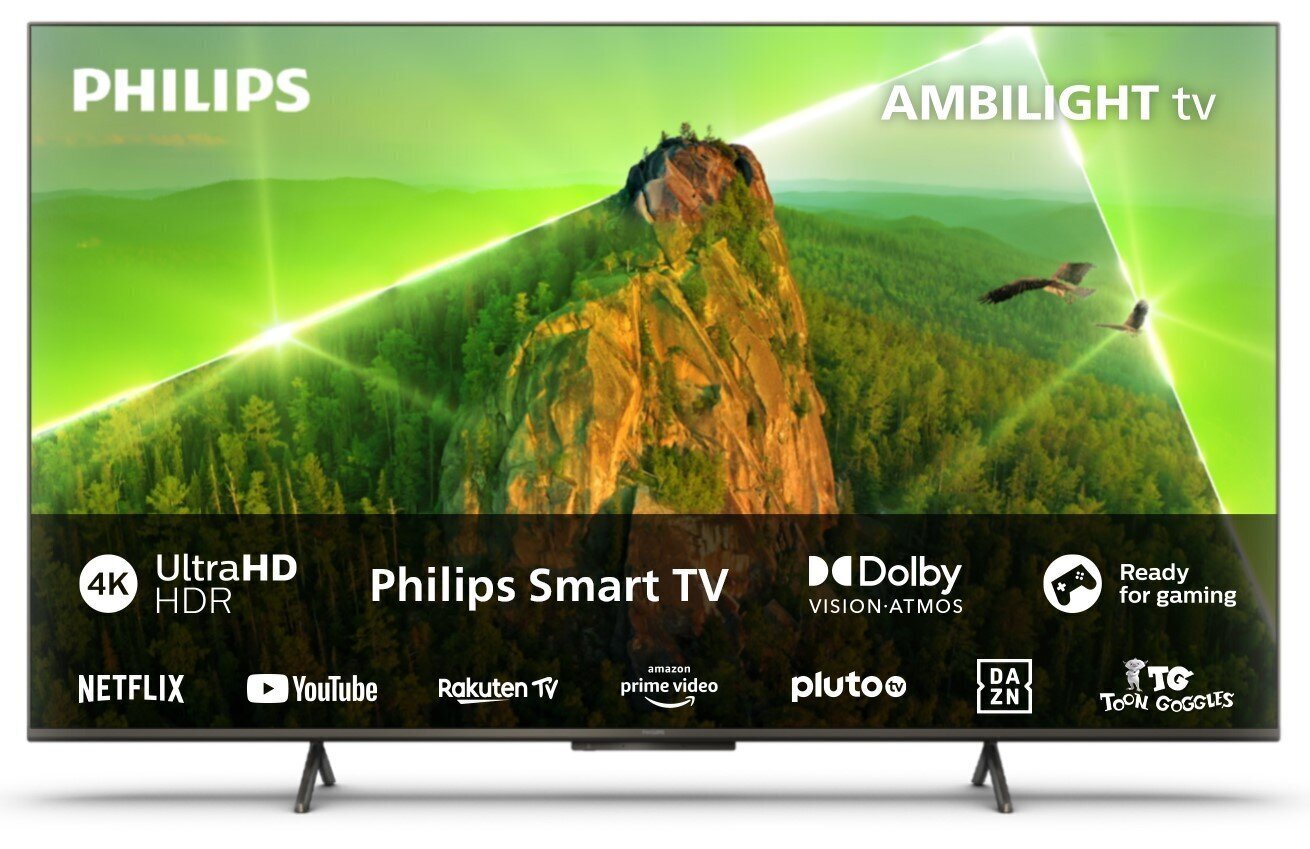 Philips 55PUS8108/12 цена и информация | Televizoriai | pigu.lt