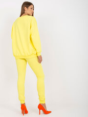 Laisvalaikio kostiumėlis moterims 2016103244775, geltonas цена и информация | Женские костюмы | pigu.lt