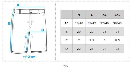 Trumpikės vyrams Ombre AMD120910.1900, raudonos kaina ir informacija | Trumpikės | pigu.lt