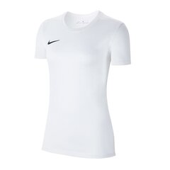 Nike sportiniai marškinėliai moterims, balti kaina ir informacija | Sportinė apranga moterims | pigu.lt