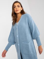 Megztinis moterims Och Bella 2016103278862, mėlynas kaina ir informacija | Megztiniai moterims | pigu.lt