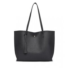 Женская сумка Lucy Black, черная цена и информация | Женская сумка Bugatti | pigu.lt