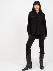 Marškiniai moterims Factory Price 2016103283491, juodi цена и информация | Женские блузки, рубашки | pigu.lt