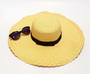 Соломенная шляпа от солнца цена и информация | Женские шапки | pigu.lt