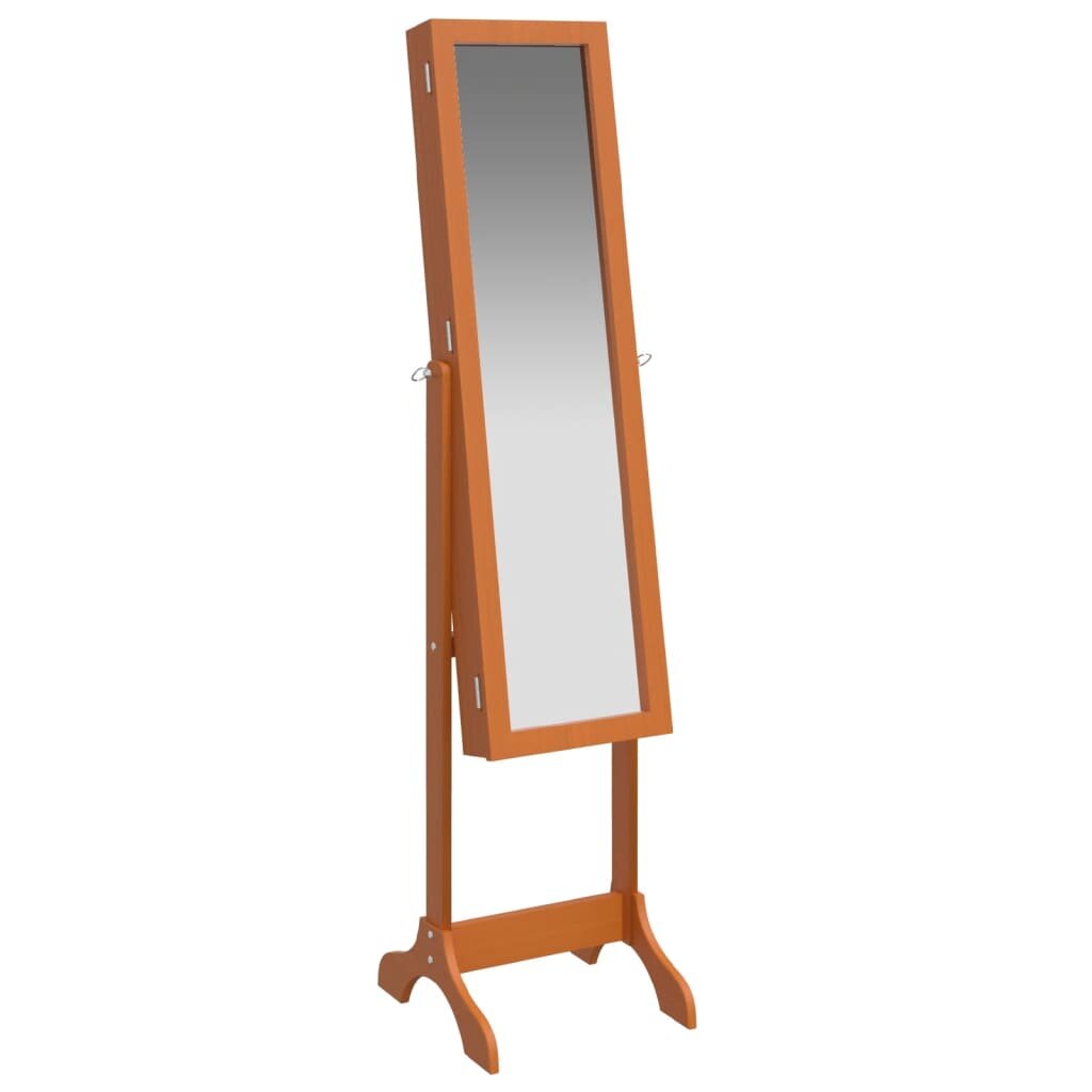 vidaXL Laisvai pastatomas veidrodis, 34x37x146cm kaina ir informacija | Veidrodžiai | pigu.lt