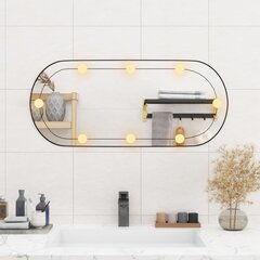 Sieninis veidrodis su LED lemputėmis vidaXL 35x80cm kaina ir informacija | Veidrodžiai | pigu.lt