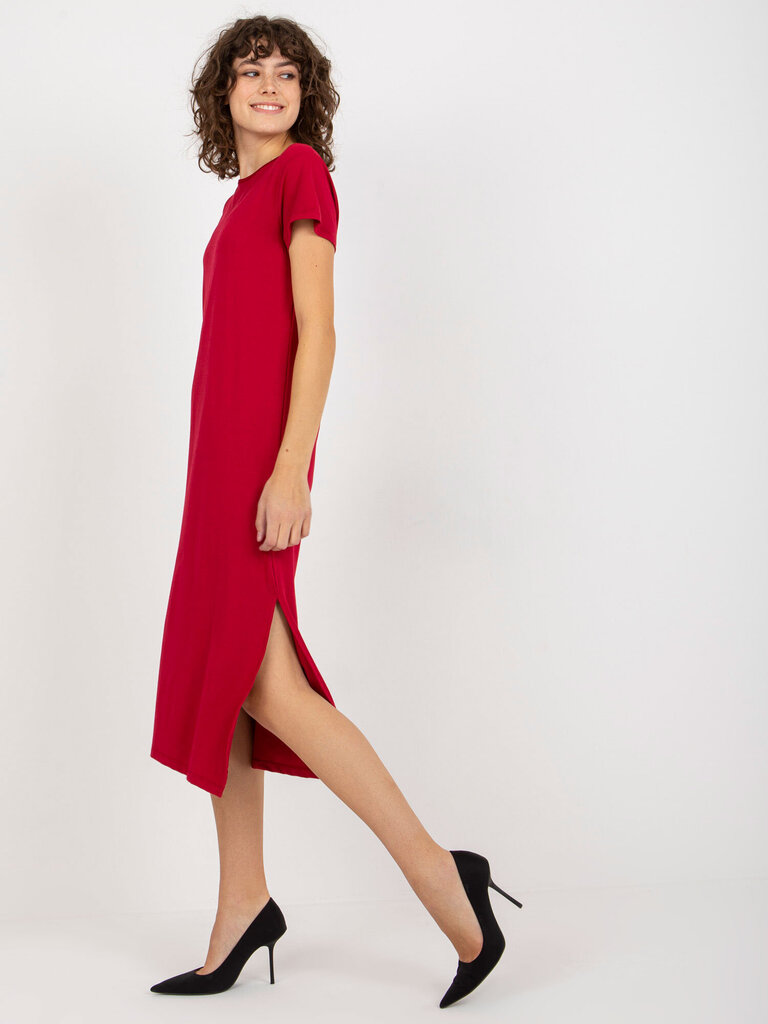 Suknelė moterims Rue Paris 2016103330188, raudona kaina ir informacija | Suknelės | pigu.lt