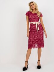 Suknelė moterims Lakerta 2016103330577, raudona kaina ir informacija | Suknelės | pigu.lt