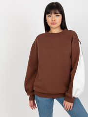 Džemperis moterims Ex Moda, rudas kaina ir informacija | Džemperiai moterims | pigu.lt