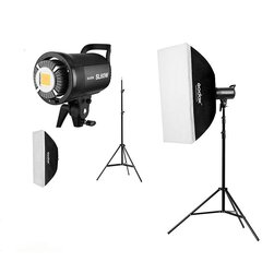 Godox SL60W Duo Pro KIT - Video Light комплект студийного освещения цена и информация | Осветительное оборудование для фотосъемок | pigu.lt