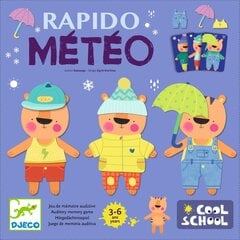 Atminties žaidimas Djeco Rapido Meteo DJ08527 kaina ir informacija | Stalo žaidimai, galvosūkiai | pigu.lt