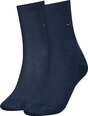 Tommy Hilfiger moteriškos kojinės 2 vnt., tamsiai mėlynos