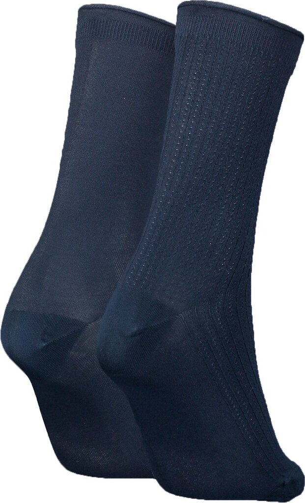 Tommy Hilfiger moteriškos kojinės 2 vnt., tamsiai mėlynos kaina ir informacija | Moteriškos kojinės | pigu.lt
