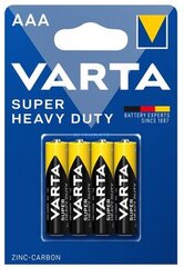 Varta Superlife baterijos, AAA (LR03), 40 vnt. kaina ir informacija | Elementai | pigu.lt