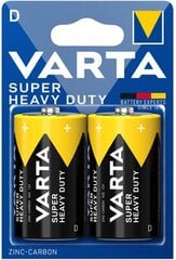 Батарейки Varta Superlife D, 10 шт. цена и информация | Батарейки | pigu.lt