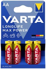 Varta Max Power AA LR6 baterijos, 12 vnt. kaina ir informacija | Elementai | pigu.lt