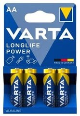 Батарейки Varta AA Longlife Power, 12 шт.  цена и информация | Батарейки | pigu.lt