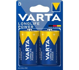 Varta High Energy D baterijos, 4 vnt. kaina ir informacija | Elementai | pigu.lt