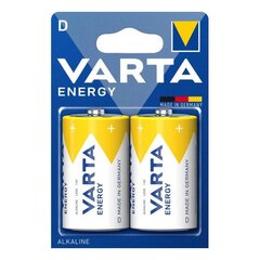 Батарейки Varta LR20 Energy, 4 шт. цена и информация | Батарейки | pigu.lt
