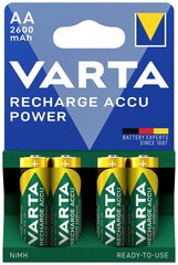 Батарейки Varta Pro HR6 / AA 2600mAh, 4 шт. цена и информация | Батарейки | pigu.lt