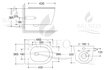 Balneo Fix-Frame Slim potinkinis rėmas su baltu mygtuku LXO ir Luxa kompaktišku klozetu цена и информация | Klozetai | pigu.lt