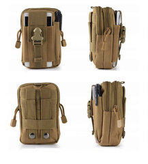 Taktinis krepšys SZ-003, 1l, smėlio цена и информация | Рюкзаки и сумки | pigu.lt