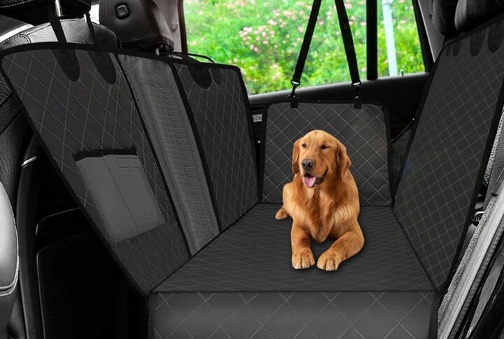 Automobilio galinės sėdynės kilimėlis šunims transportuoti, 140 cm x 209 cm kaina ir informacija | Kelioniniai reikmenys | pigu.lt