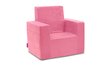 Vaikiškas fotelis, 52x50 cm, rožinis kaina ir informacija | Vaikiški sėdmaišiai, foteliai, pufai | pigu.lt