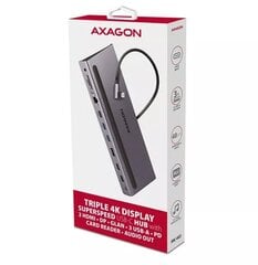 Axagon HMC-4KX3 цена и информация | Адаптеры, USB-разветвители | pigu.lt