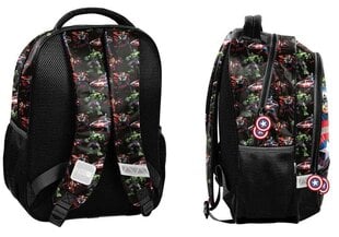 Рюкзак школьный Paso Мстители (Avengers) AV23DD-260, черный цена и информация | Школьные рюкзаки, спортивные сумки | pigu.lt