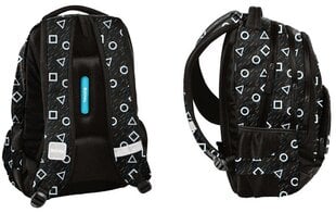 Школьный рюкзак Paso BeUniq BU23SG-2708, черный цена и информация | Школьные рюкзаки, спортивные сумки | pigu.lt