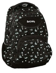 Рюкзак школьный Paso Beuniq BU23ME-2708, черный цена и информация | Школьные рюкзаки, спортивные сумки | pigu.lt