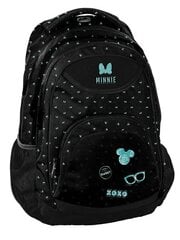 Mokyklinė kuprinė Paso Pelytė Minė (Minnie Mouse) DM23WW-2708, juoda kaina ir informacija | Kuprinės mokyklai, sportiniai maišeliai | pigu.lt