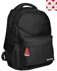 Школьный рюкзак Paso BeUniq BU23WM-2705, черный цена и информация | Школьные рюкзаки, спортивные сумки | pigu.lt