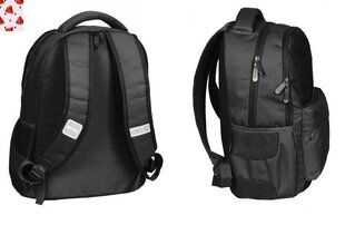 Школьный рюкзак Paso BeUniq BU23WM-2705, черный цена и информация | Школьные рюкзаки, спортивные сумки | pigu.lt