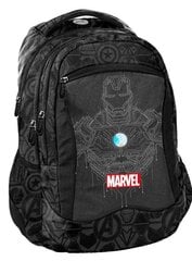Mokyklinė kuprinė Paso Keršytojai (Marvel Avengers) AV23UU-2808, juoda kaina ir informacija | Kuprinės mokyklai, sportiniai maišeliai | pigu.lt