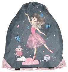 Maišelis sportinei aprangai Paso Ballerina PP23BA-712, įvairių spalvų kaina ir informacija | Kuprinės mokyklai, sportiniai maišeliai | pigu.lt