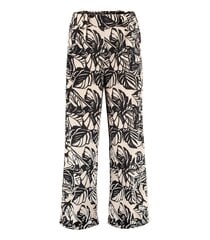 Женские брюки Zabaione DARA PD*01, бежевые/черные, 4067218536574 цена и информация | Брюки | pigu.lt