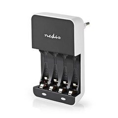 Nedis BACH05 Battery Charger AA / AAA kaina ir informacija | Elementų krovikliai | pigu.lt