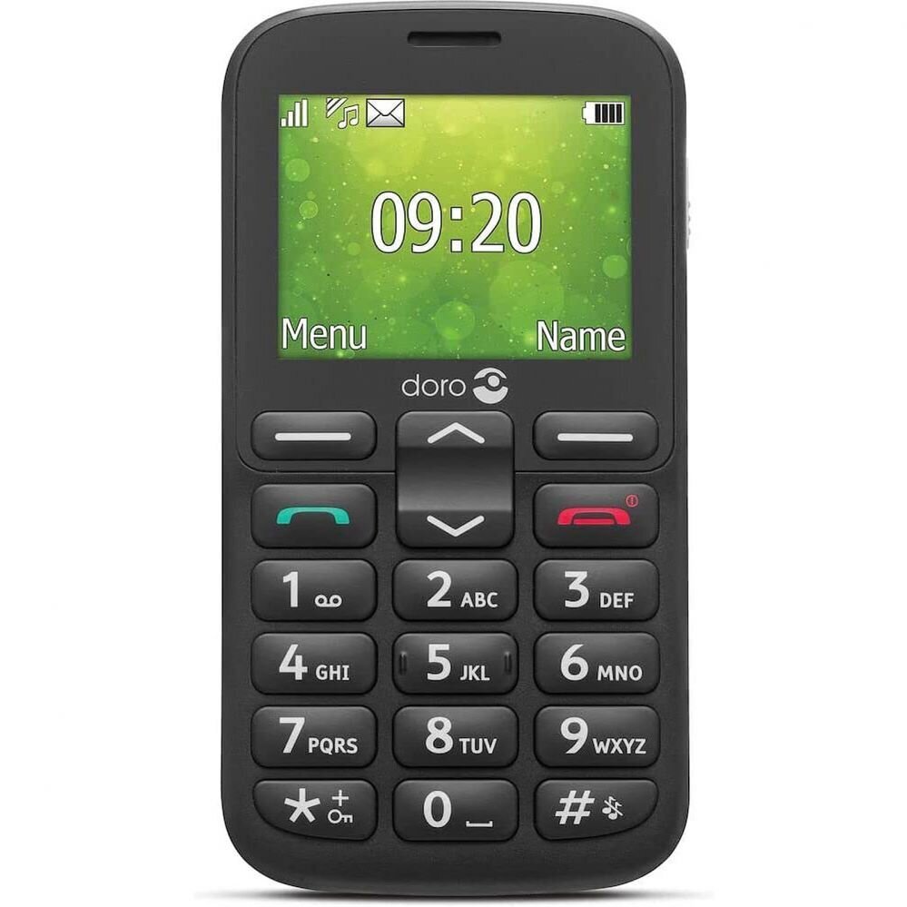 Doro 1380 Black kaina ir informacija | Mobilieji telefonai | pigu.lt